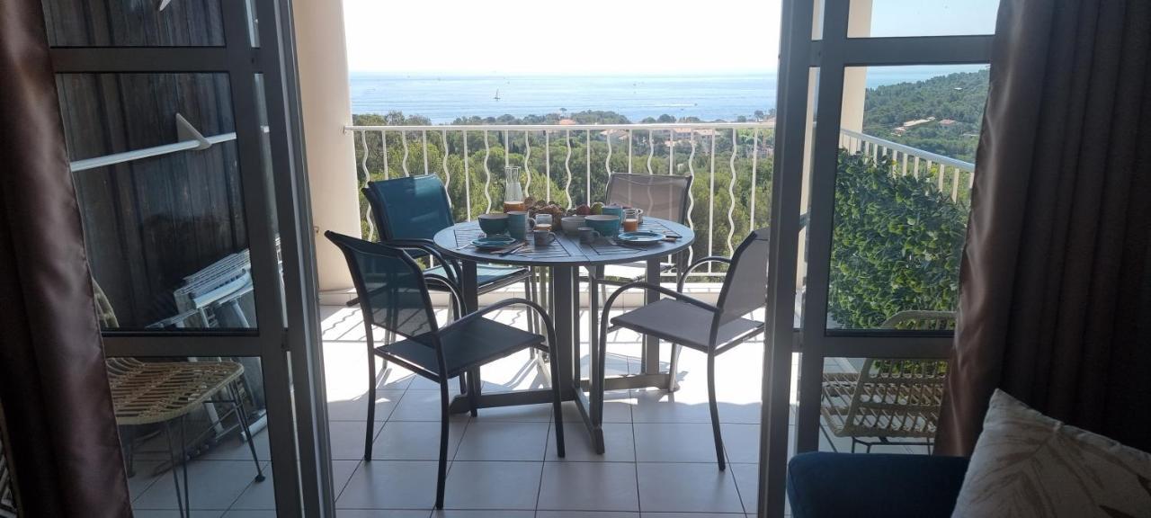 Agay Cap Esterel Le Hameau F2 Clim Plein Sud Dernier Etage Magnifique Vue Mer Saint-Raphael  Bagian luar foto