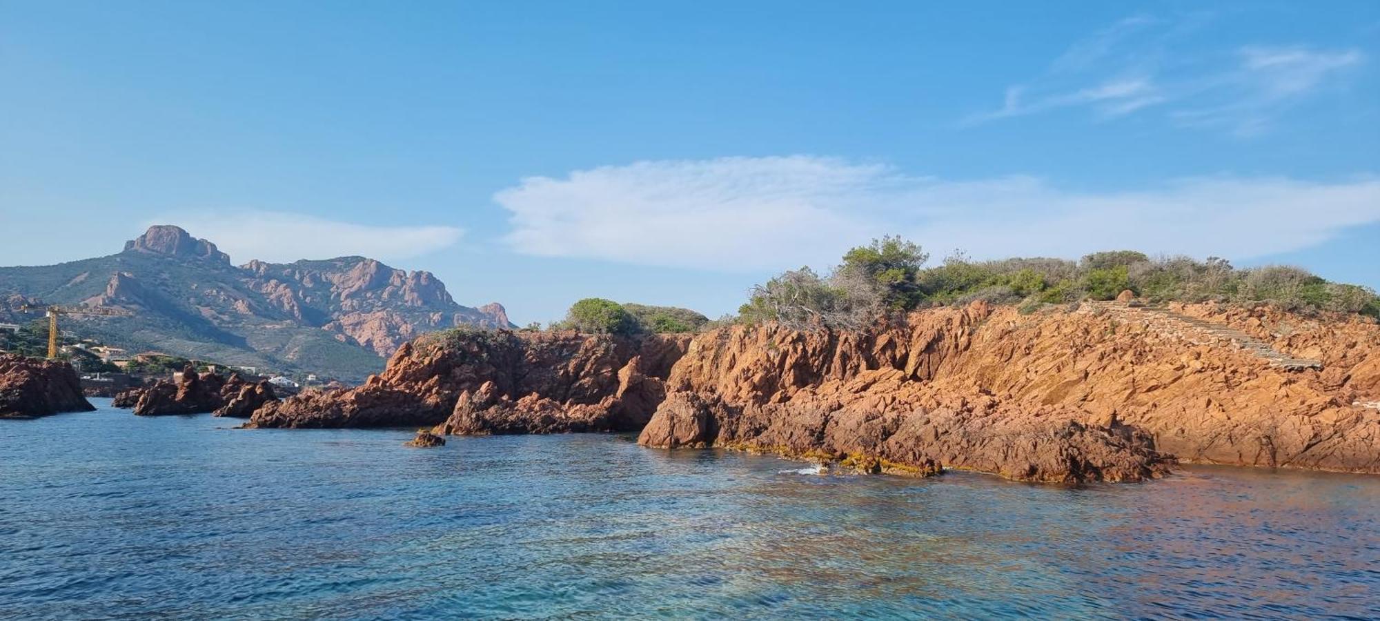 Agay Cap Esterel Le Hameau F2 Clim Plein Sud Dernier Etage Magnifique Vue Mer Saint-Raphael  Bagian luar foto
