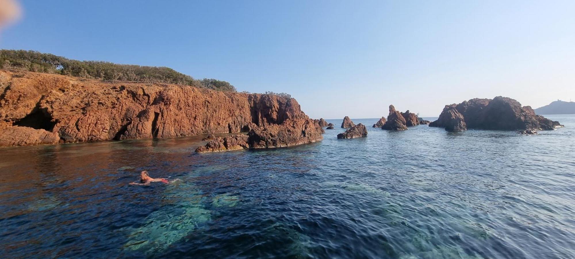 Agay Cap Esterel Le Hameau F2 Clim Plein Sud Dernier Etage Magnifique Vue Mer Saint-Raphael  Bagian luar foto