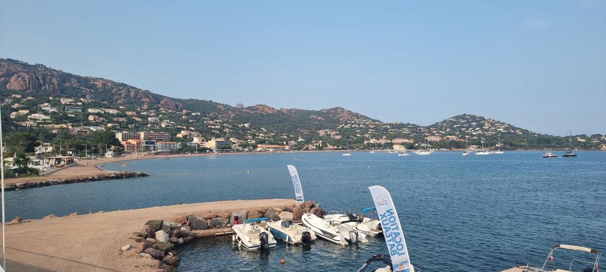 Agay Cap Esterel Le Hameau F2 Clim Plein Sud Dernier Etage Magnifique Vue Mer Saint-Raphael  Bagian luar foto