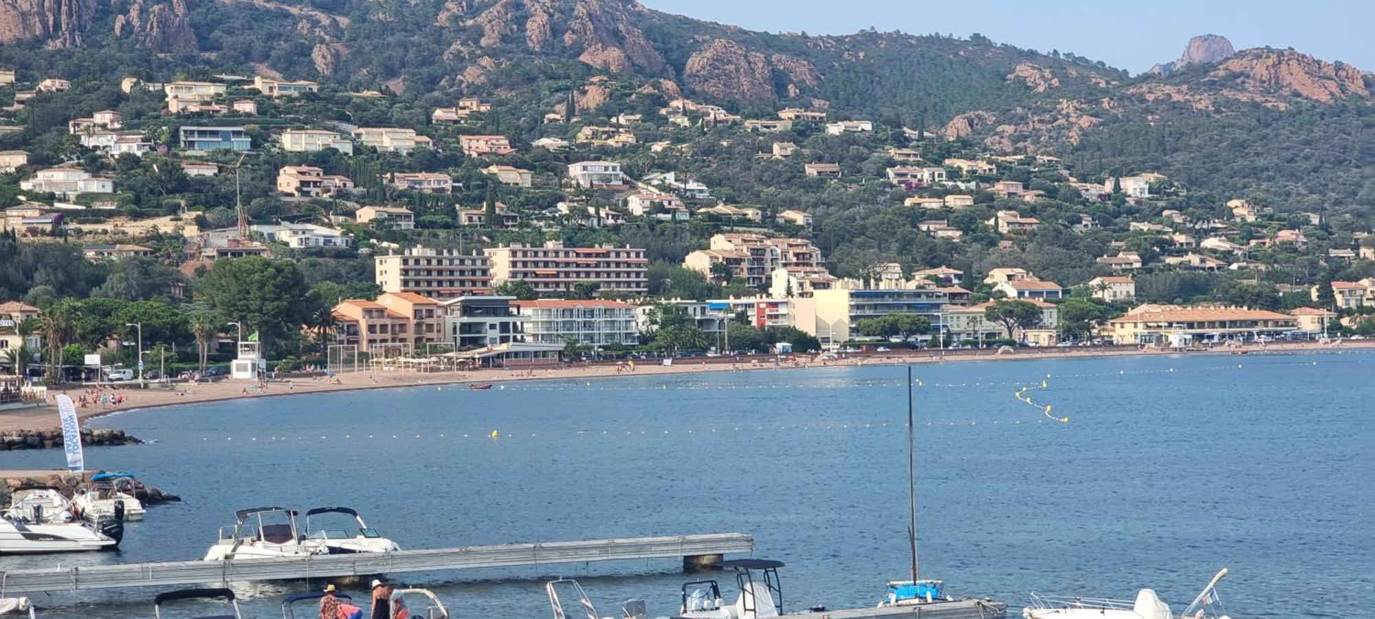 Agay Cap Esterel Le Hameau F2 Clim Plein Sud Dernier Etage Magnifique Vue Mer Saint-Raphael  Bagian luar foto