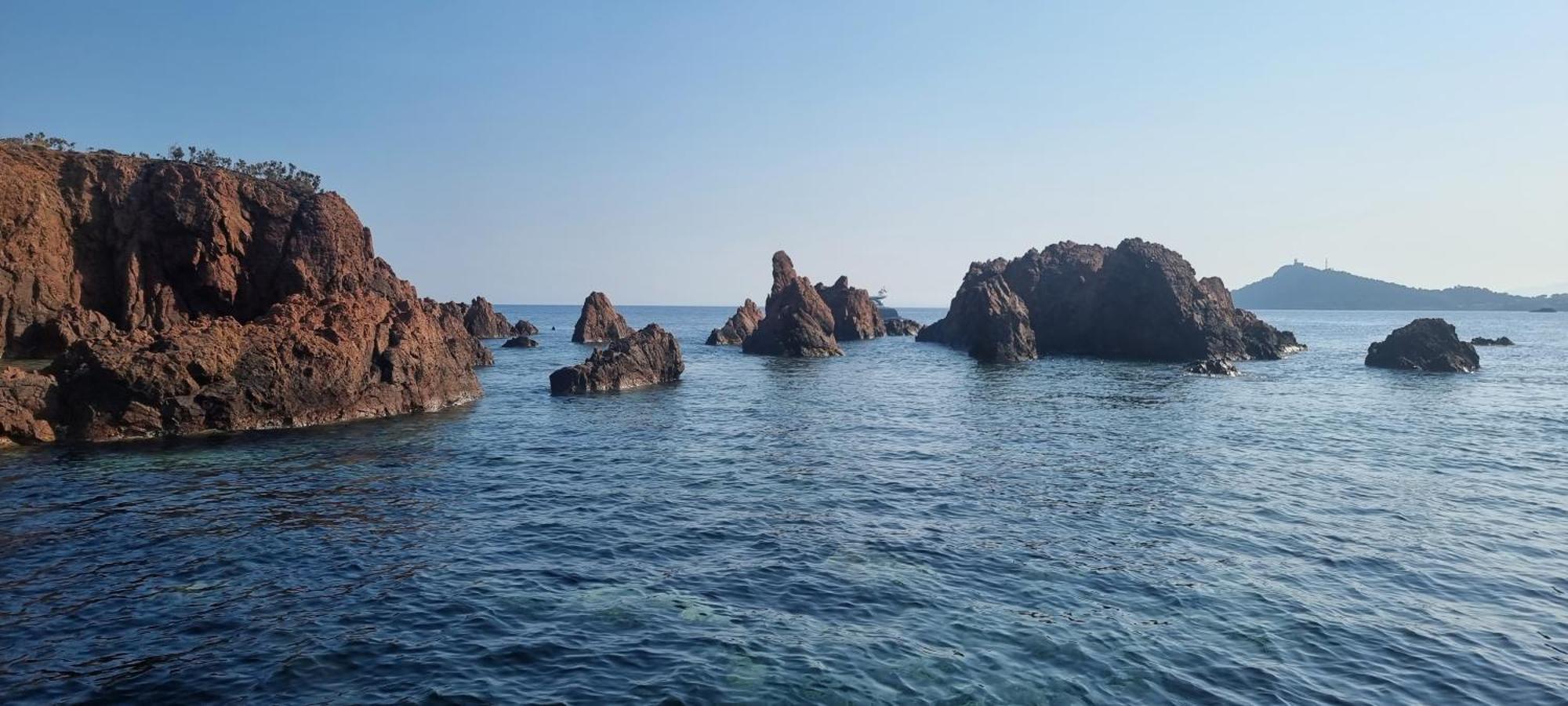 Agay Cap Esterel Le Hameau F2 Clim Plein Sud Dernier Etage Magnifique Vue Mer Saint-Raphael  Bagian luar foto
