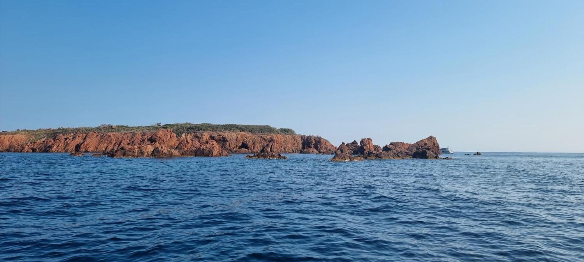 Agay Cap Esterel Le Hameau F2 Clim Plein Sud Dernier Etage Magnifique Vue Mer Saint-Raphael  Bagian luar foto