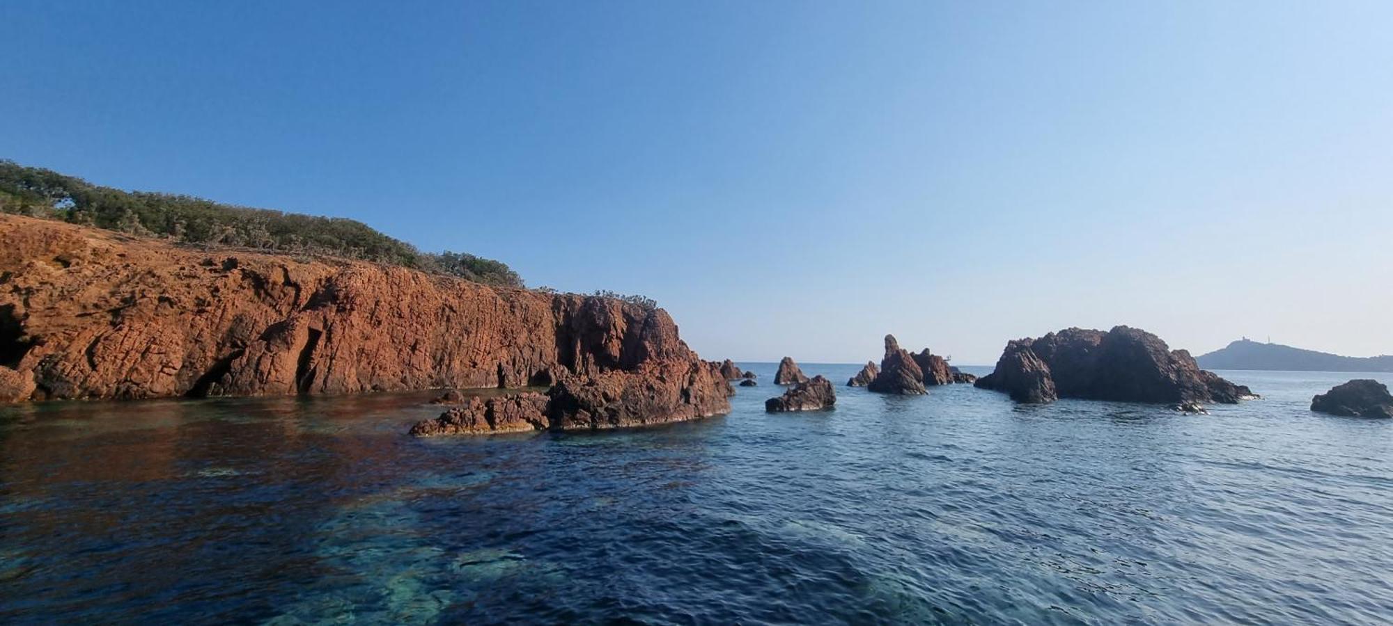 Agay Cap Esterel Le Hameau F2 Clim Plein Sud Dernier Etage Magnifique Vue Mer Saint-Raphael  Bagian luar foto