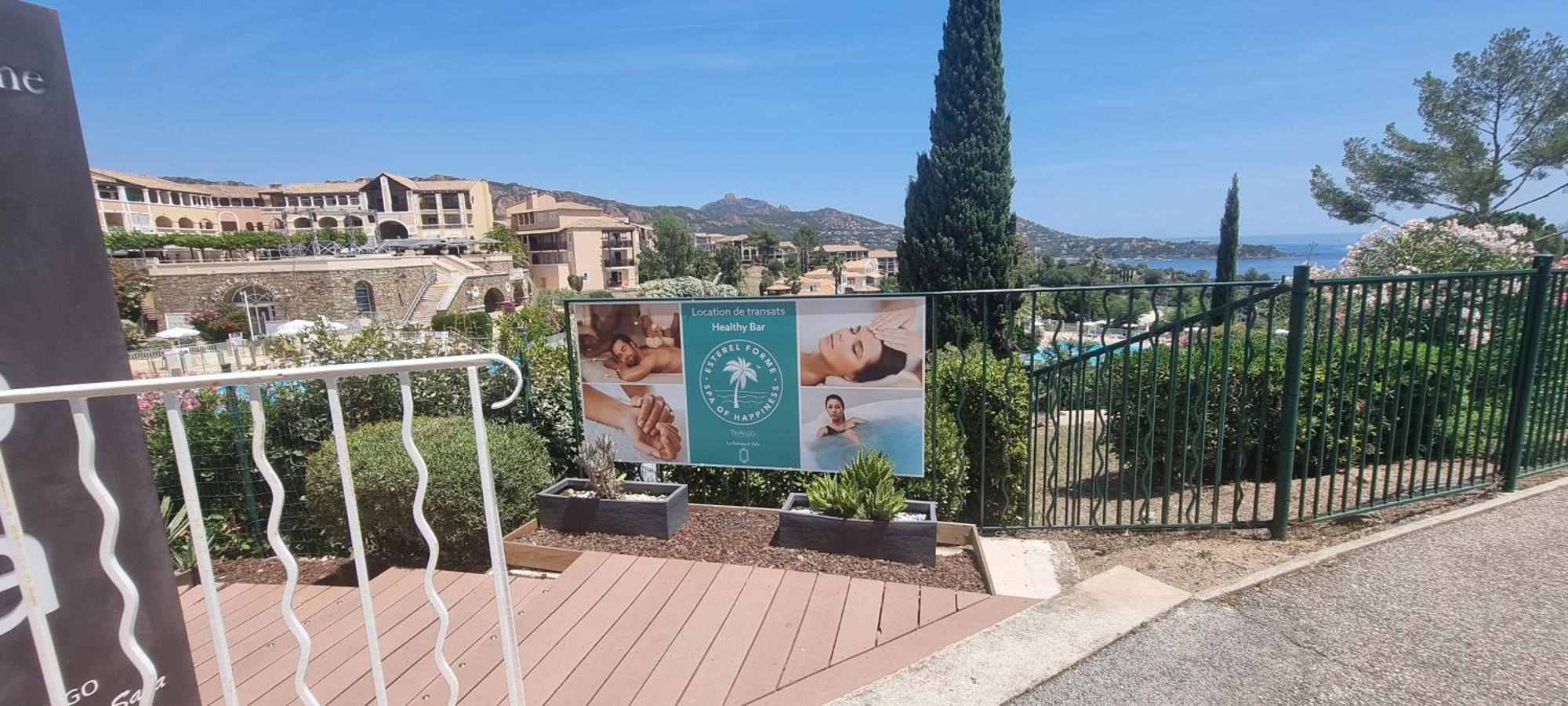 Agay Cap Esterel Le Hameau F2 Clim Plein Sud Dernier Etage Magnifique Vue Mer Saint-Raphael  Bagian luar foto