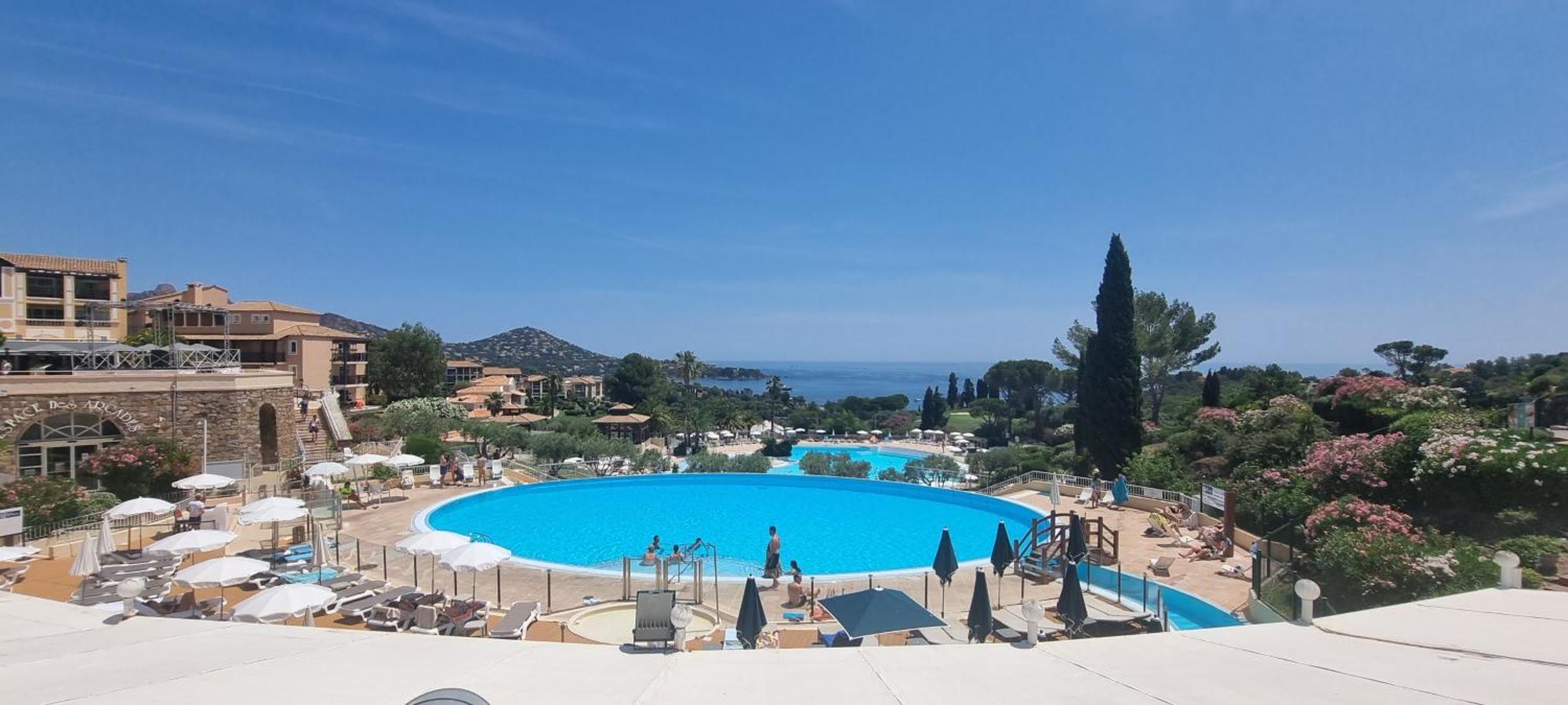 Agay Cap Esterel Le Hameau F2 Clim Plein Sud Dernier Etage Magnifique Vue Mer Saint-Raphael  Bagian luar foto