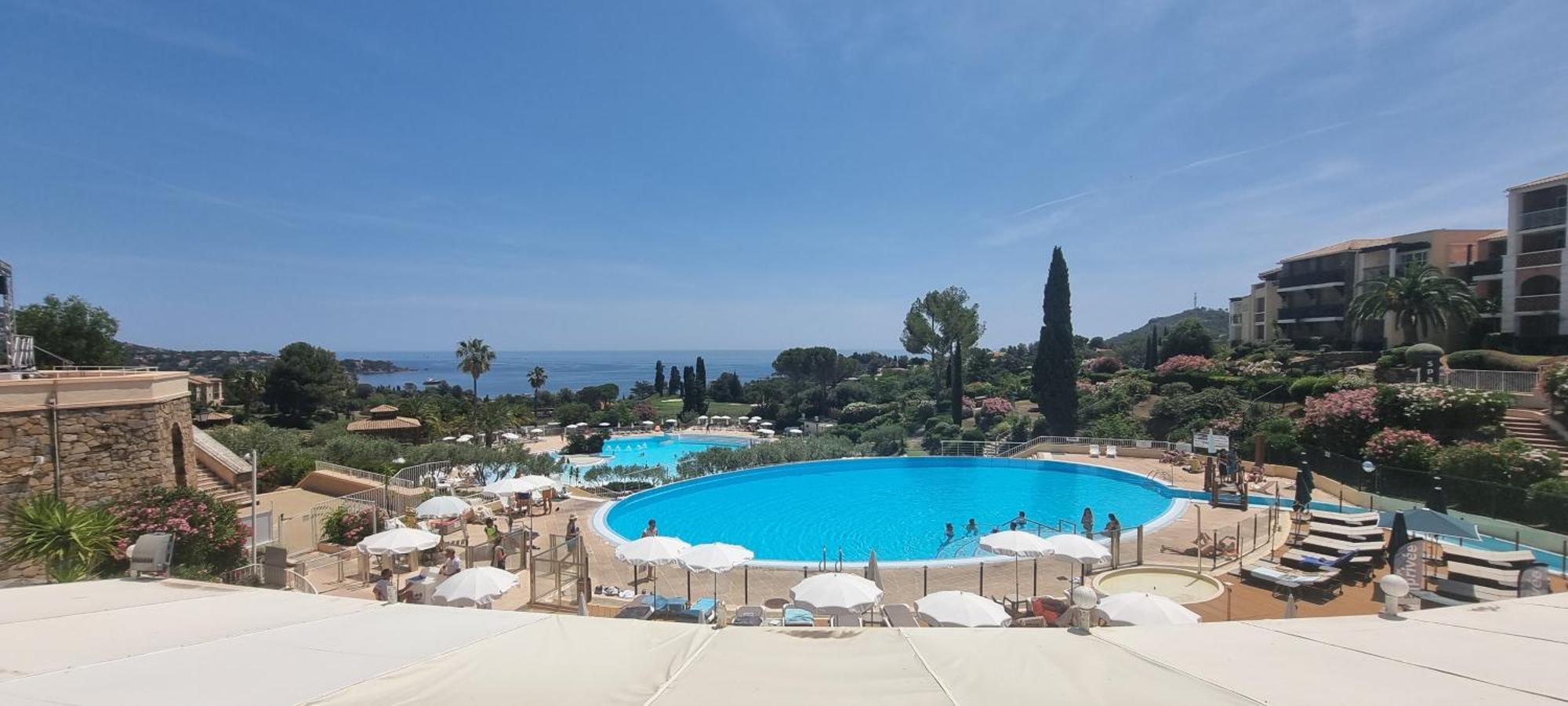 Agay Cap Esterel Le Hameau F2 Clim Plein Sud Dernier Etage Magnifique Vue Mer Saint-Raphael  Bagian luar foto