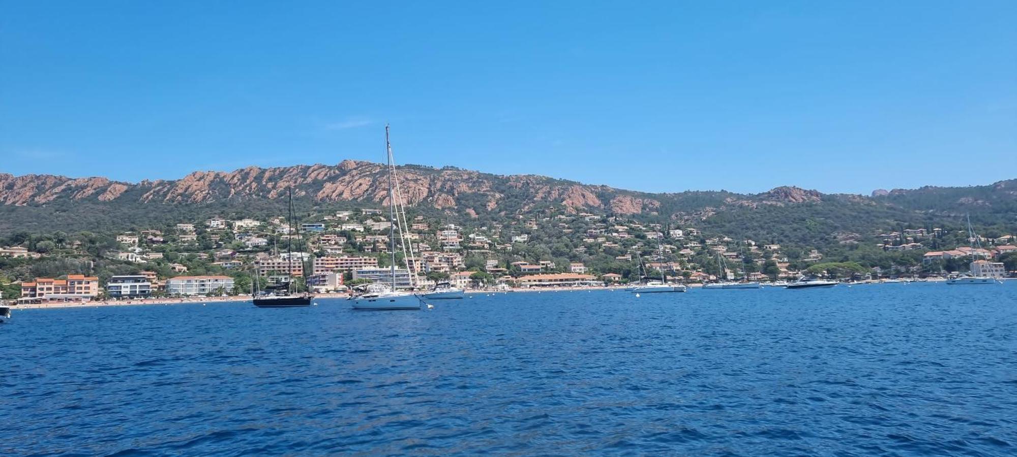 Agay Cap Esterel Le Hameau F2 Clim Plein Sud Dernier Etage Magnifique Vue Mer Saint-Raphael  Bagian luar foto