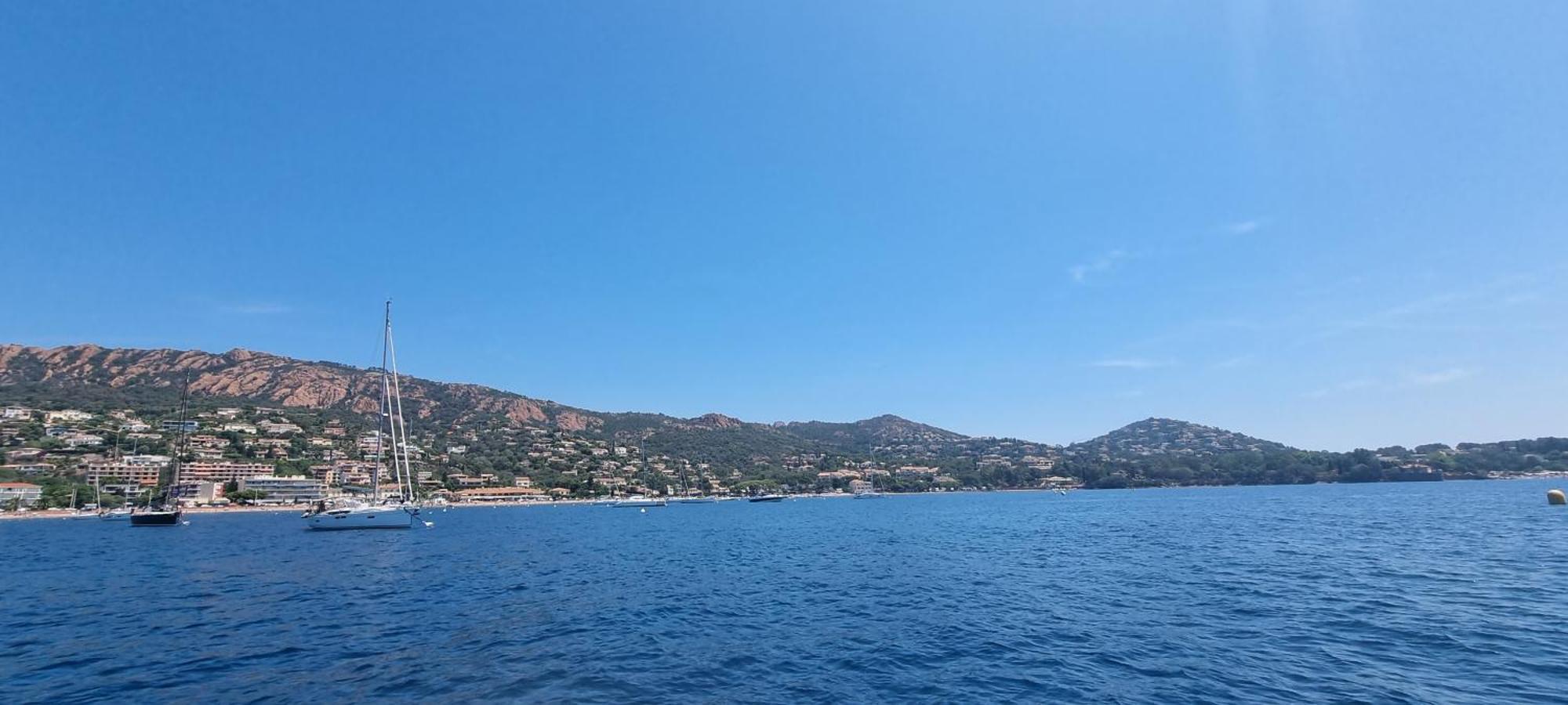 Agay Cap Esterel Le Hameau F2 Clim Plein Sud Dernier Etage Magnifique Vue Mer Saint-Raphael  Bagian luar foto