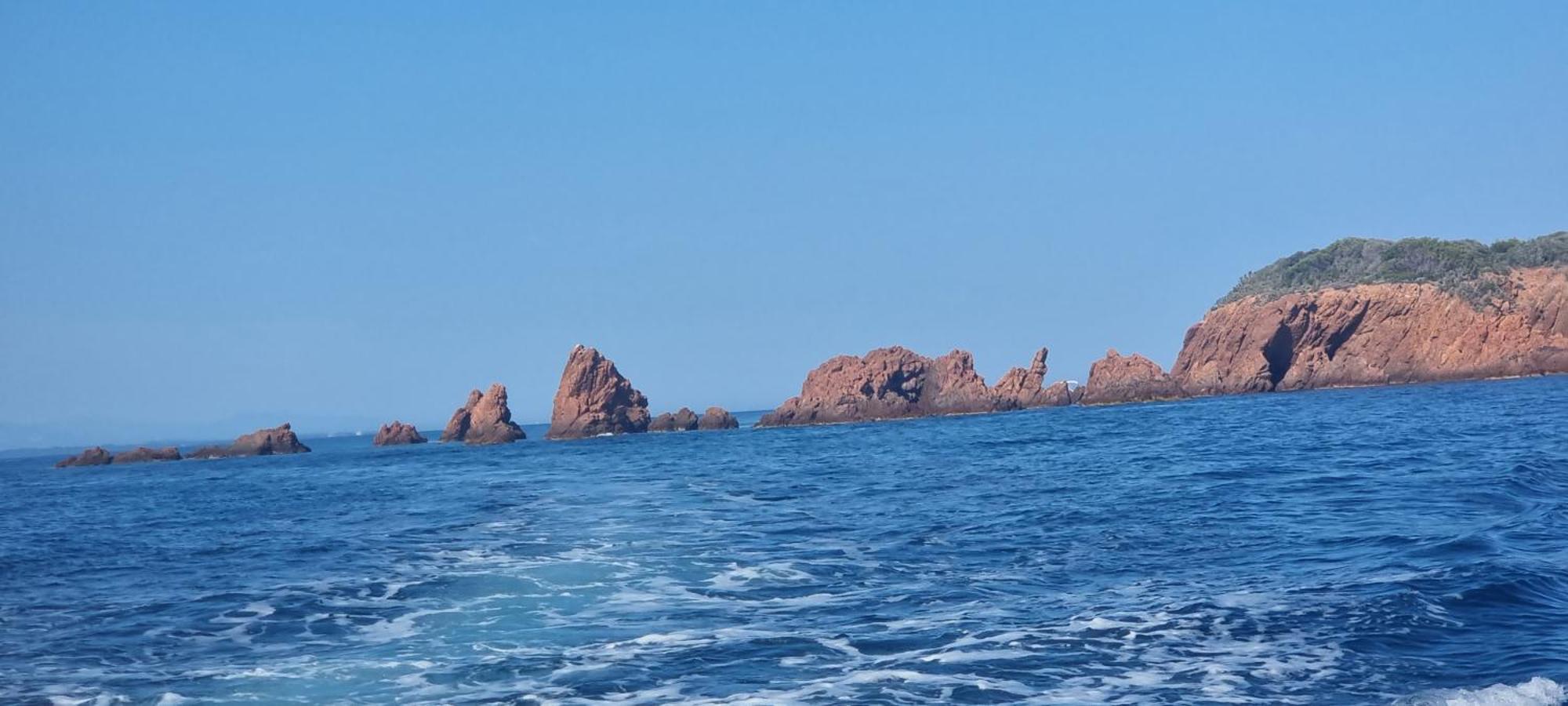 Agay Cap Esterel Le Hameau F2 Clim Plein Sud Dernier Etage Magnifique Vue Mer Saint-Raphael  Bagian luar foto